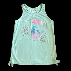 OshKosh Mermaid Side Tie Tank Size 7